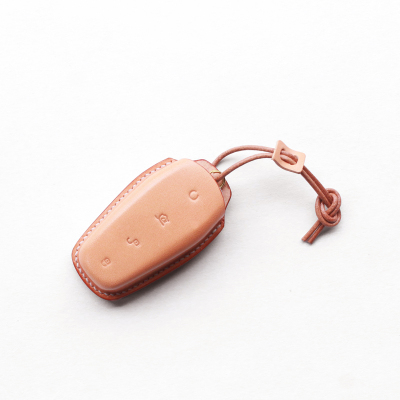 手工钥匙包真皮适配海豚海豹