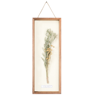 沐野植物标本馆干花相框复古田园简约北欧风格壁挂画家居照片墙