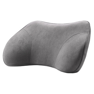 汽车腰靠腰枕记忆棉腰垫靠背护腰腰部支撑靠垫车上用座椅头枕套装