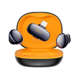 索爱Q18无线直播迷你领夹麦克风夹手机收音主播录音降噪专用设备