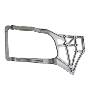 适用解放j6p大灯框支架保险杠铝支架一汽原厂j6p配件铝座一汽j6p