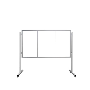 大型展板展架立式广告牌海报移动宣传栏展示架户外公示公告栏架子