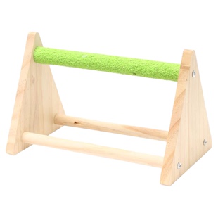 鹦鹉站杆桌面站架鸟三角站杆磨砂站棒