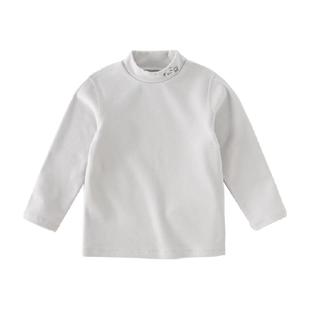 戴维贝拉儿童T恤2025秋冬装内搭新款男宝发热打底衫女童男童上衣