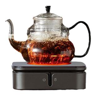 德茗堂猫眼电陶炉煮茶器小型煮咖啡摩卡壶加热炉煮茶壶煮茶炉家用