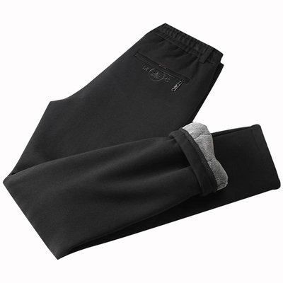 加绒加厚中老年人运动休闲棉裤