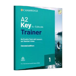 剑桥大学2020新版KET考试Cambridge A2 Key for Schools A2教材书