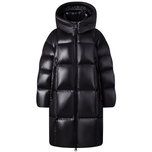 坦博尔儿童羽绒服能量者童装连帽长款高充绒量加厚保暖鸭绒外套