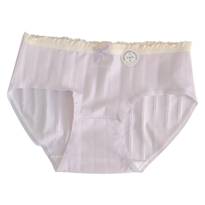 7A抗菌A类婴儿棉甜美可爱内裤女