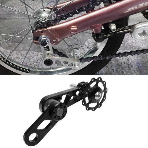 BYA412单速车折叠车导轮椭圆牙盘链条张链器拉链器11T后拨压链器