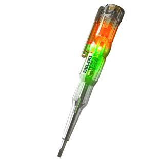 德力西电气电笔电工专用高亮彩光测电笔测断线智能感应验电试电笔