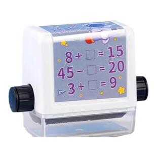 加减练习题学生滚动印章儿童启蒙数学口算神器出题100加减法印章
