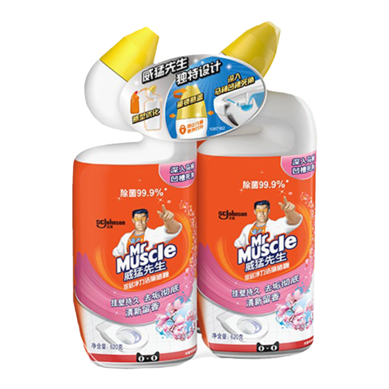 威猛先生柠檬洁厕灵750g宝液洗厕所除臭垢马桶清洁剂卫生间家用