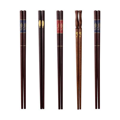 红檀木富贵鱼木筷油炸耐高温防霉