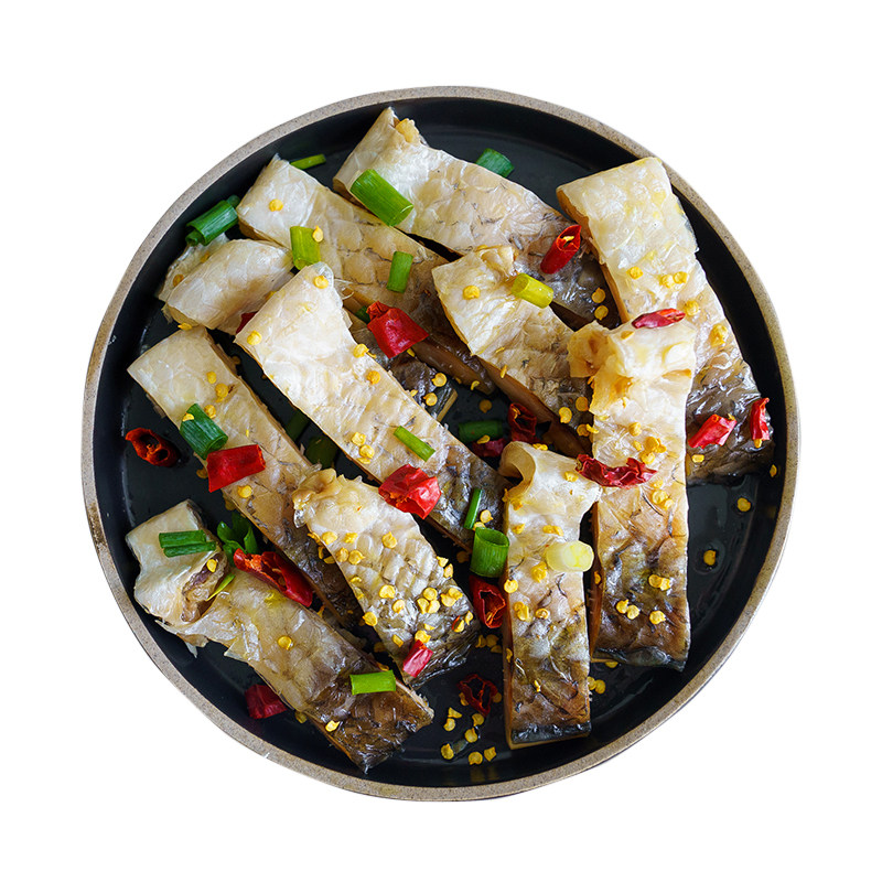 湖北特产风干鱼草鱼块腊鱼咸鱼