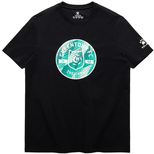 断码特价卡尔美浙江队绿城冲超运动圆领短袖透气快干宽松打底男女