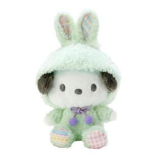 日本三丽鸥周边Pochacco正版复活节兔子帕恰狗公仔玩偶毛绒玩具