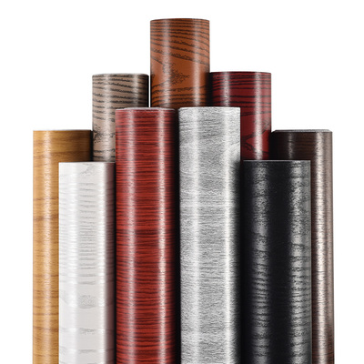 中古风木纹贴纸自粘仿木波音软片