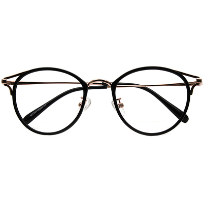 近视高度数圆框眼镜架