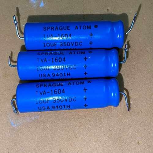 议价美国思碧350V10UF高压胆机ATOM阴极轴向电容 3个打维修