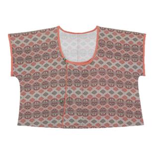 谜阿凰【庭芜】唐制半臂短衫背子夏季原创日常通勤汉服上衣女款