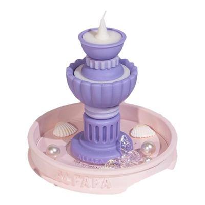 alfafa许愿池罗兰梦境喷泉叠叠小众原创香薰蜡烛新婚礼物生日礼物