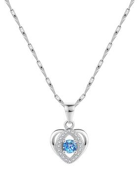 999纯银项链女款送女朋友老婆