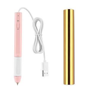 DIY手持加热烫印笔套装金箔笔烫金笔Foil 烫金笔工具 烫印膜