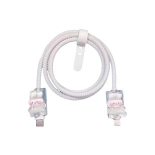 数据线保护套防折断适用于苹果15promax手机充电线保护头华为vivo专用iphone小米oppo绕线器防断裂接头保护套