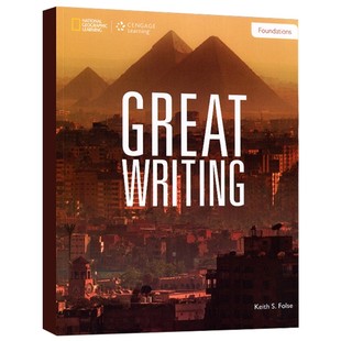 Great Writing 第四版初中英语教材 美国国家地理出版社英文原版greatwriting教材第四版中学生课外练习写作指导 雅思托福PTE考试