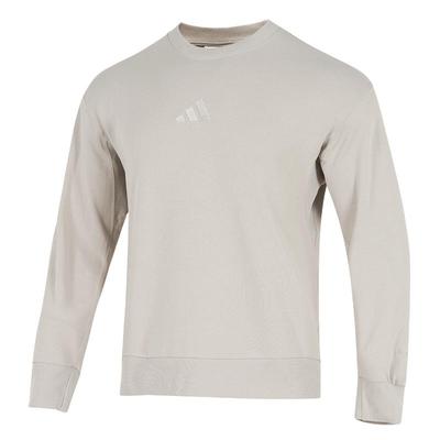 阿迪达斯男款休闲圆领卫衣