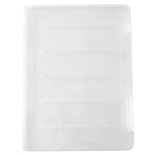 文件收纳盒透明桌面家用说明书证件资料收纳办公票据试卷整理神器