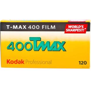 原装正品KODAK柯达TMAX 400度胶片120黑白负片专业胶卷菲林颗粒细