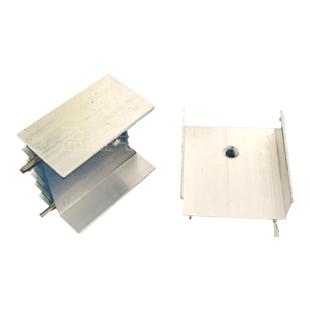 铝制23*15*20/22/25/30带双针散热器TO-3P/TO220/247三极管散热片