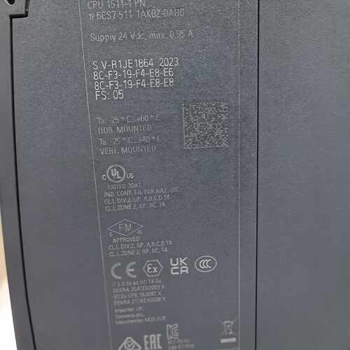 溢价-SIMATIC S7-1500 CPU模块，型号6ES