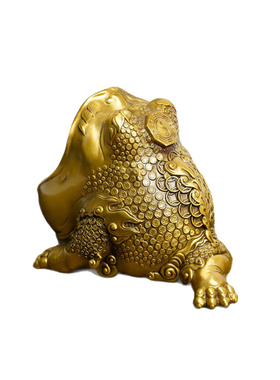 21cm全铜吞金兽摆件公司开业礼物