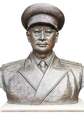 陈赓将军人物胸像玻璃钢校园文化
