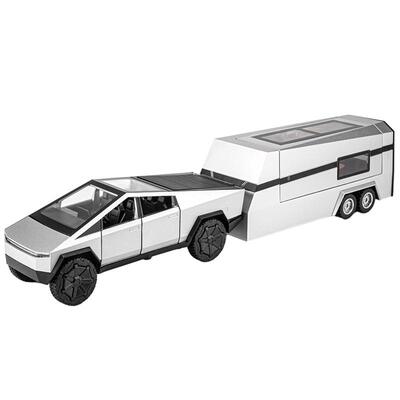 特斯拉皮卡车模可拆卸玩具车