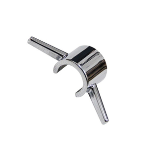 JOMOO 九牧 花洒配件 22圆形双挂钩 配明杆花洒 挂毛巾 990703