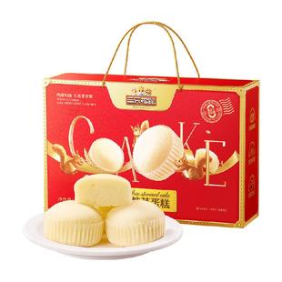 三只松鼠益生元小米山药蒸蛋糕手撕面包早餐健康零食年货礼盒送礼