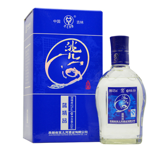 洮儿河旗舰店蓝精品52度纯粮食浓香型450ml东北特产白酒整箱礼盒