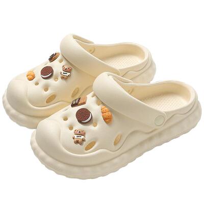 踩屎感洞洞鞋女款夏外穿2025新款