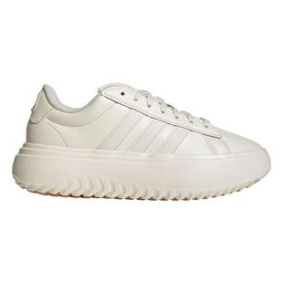 滔搏adidas阿迪达斯女鞋GRAND COURT PLATFORM运动休闲鞋IH9111