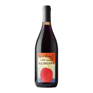 日食记海盐荔枝气泡米酒3度真果发酵低度微醺女士水果味小甜酒酿
