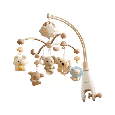 巧乐熊婴儿玩具宝宝床头摇铃