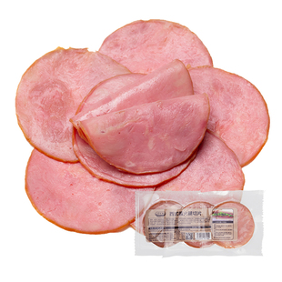 得利斯150g西式圆火腿切片果木熏烤三明治火腿生吃开袋即食午餐肉