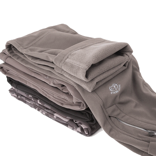 一七一三秋冬男款女户外冲锋裤防水防风加厚保暖软壳滑雪登山裤子