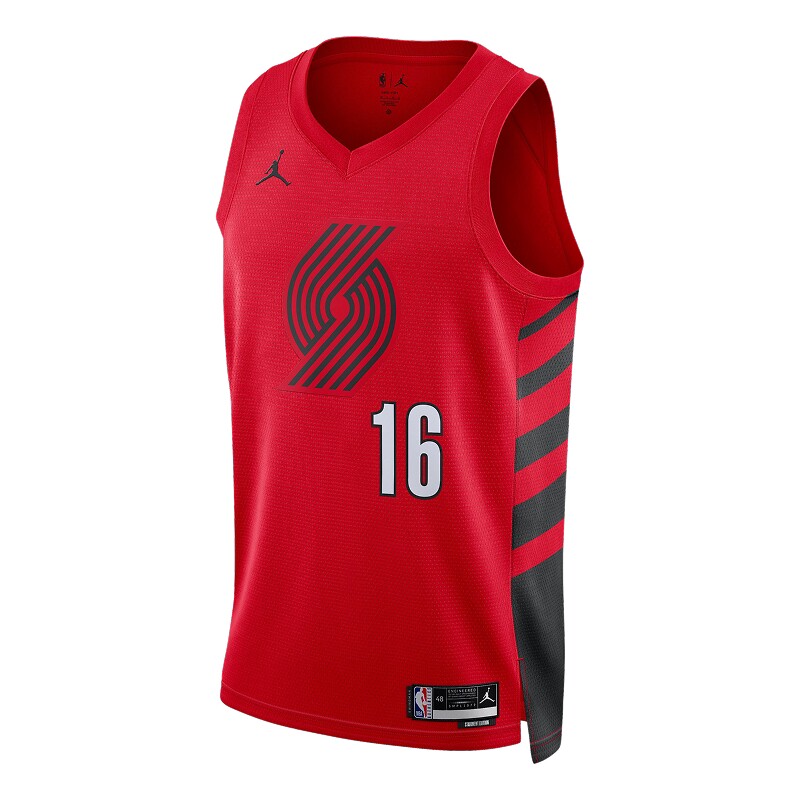 Nike开拓者杨瀚森速干篮球服