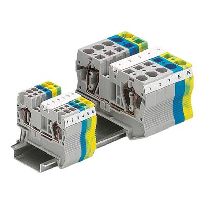 菲尼克斯现货接线端子排ST10mm平方直通型导轨弹簧式连接3036110