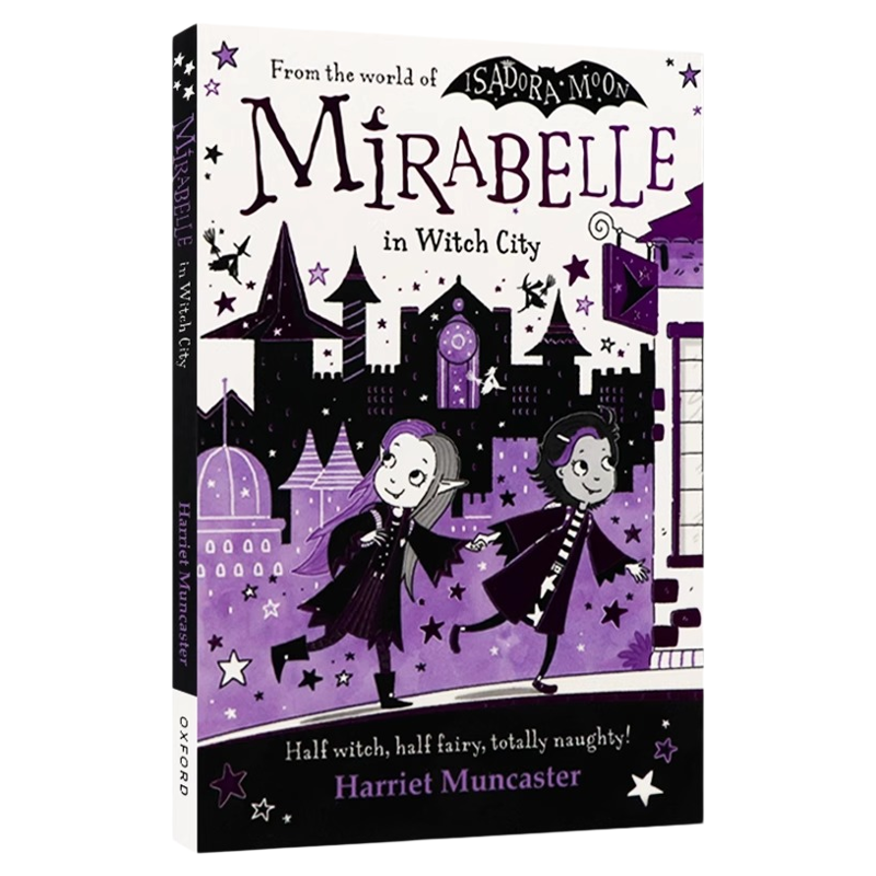 女巫城的米拉贝尔 英文原版 Mirabelle in Witch City 牛津精品阅读 伊莎多拉表妹米拉贝利系列 全彩漫画小说 Harriet Muncaster